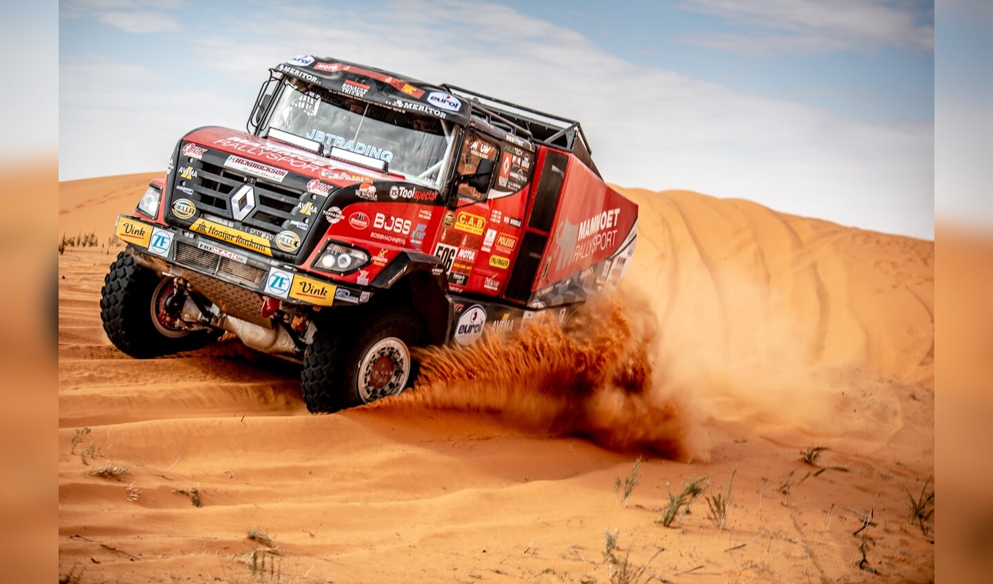Martin van den Brink boekte zijn beste resultaat in de Dakar Rally van 2020.
