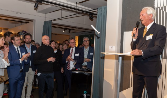 OA-voorzitter Alphons Böggemann houdt zijn nieuwjaarstoespraak.