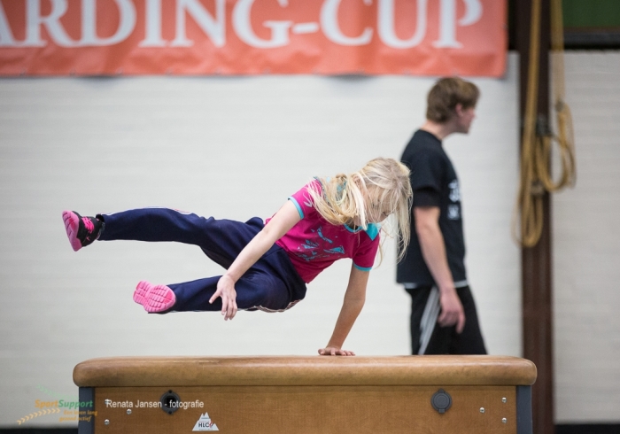 Kids in actie tijdens freerunnen