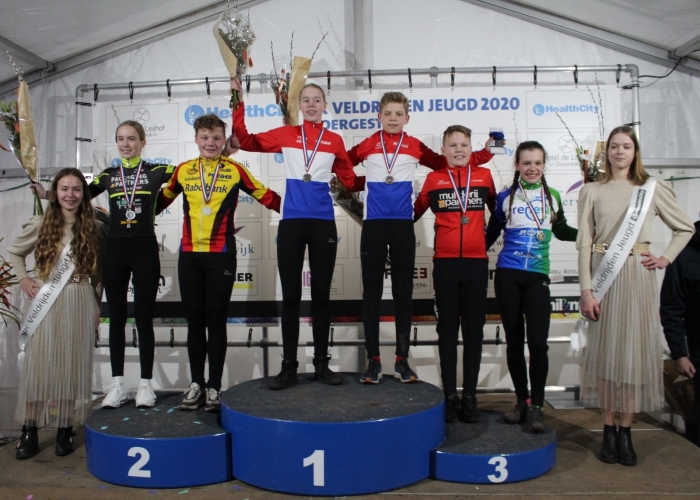 Rick Versloot op het NK podium