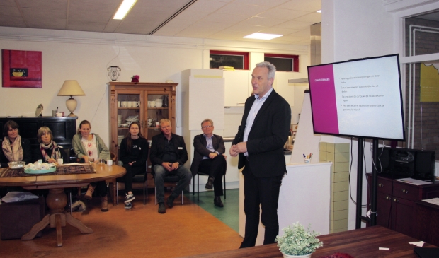 Wethouder Vos kondigde begin dit jaar de bouw van nieuwe woningen in Mastenbroek aan.