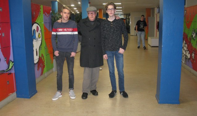 Mika Gerdessen, Kees Hocque en Ruben van Zanten.