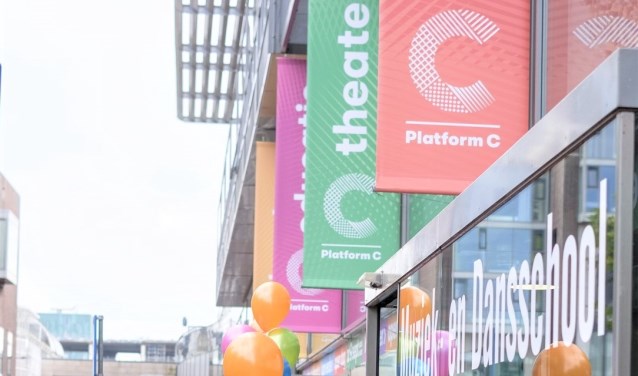 Platform C aan het Stadsplein.