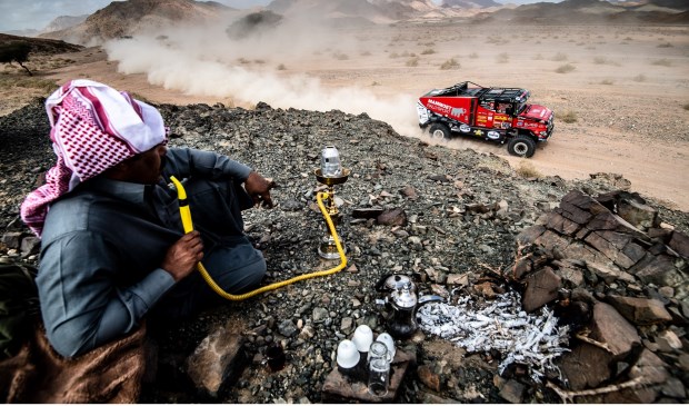 Martin van den Brink presteert uiterst constant in de Dakar Rally.