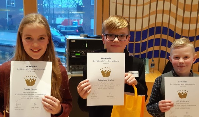 De winnaars van de voorronde