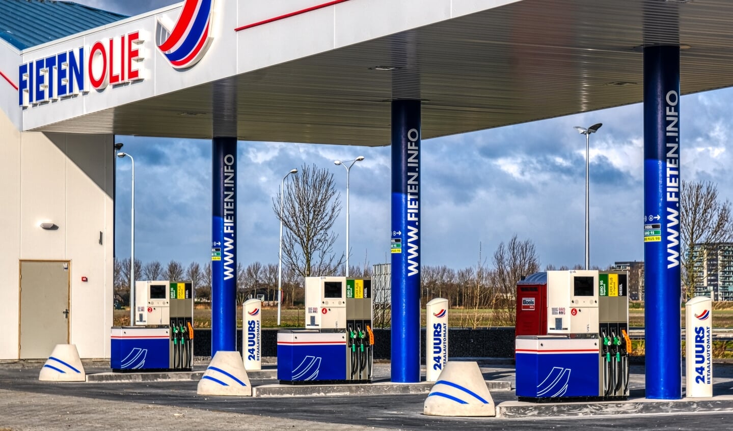 Nieuw tankstation 'Fieten Oil'