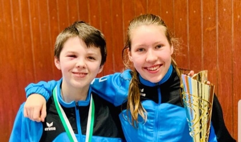 Darryl en Nessa op de Coupe Milon Luxemburg