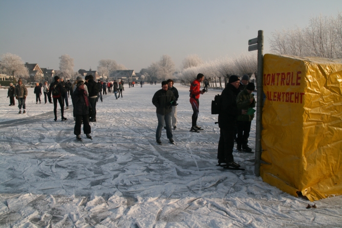Schaatsers in beeld