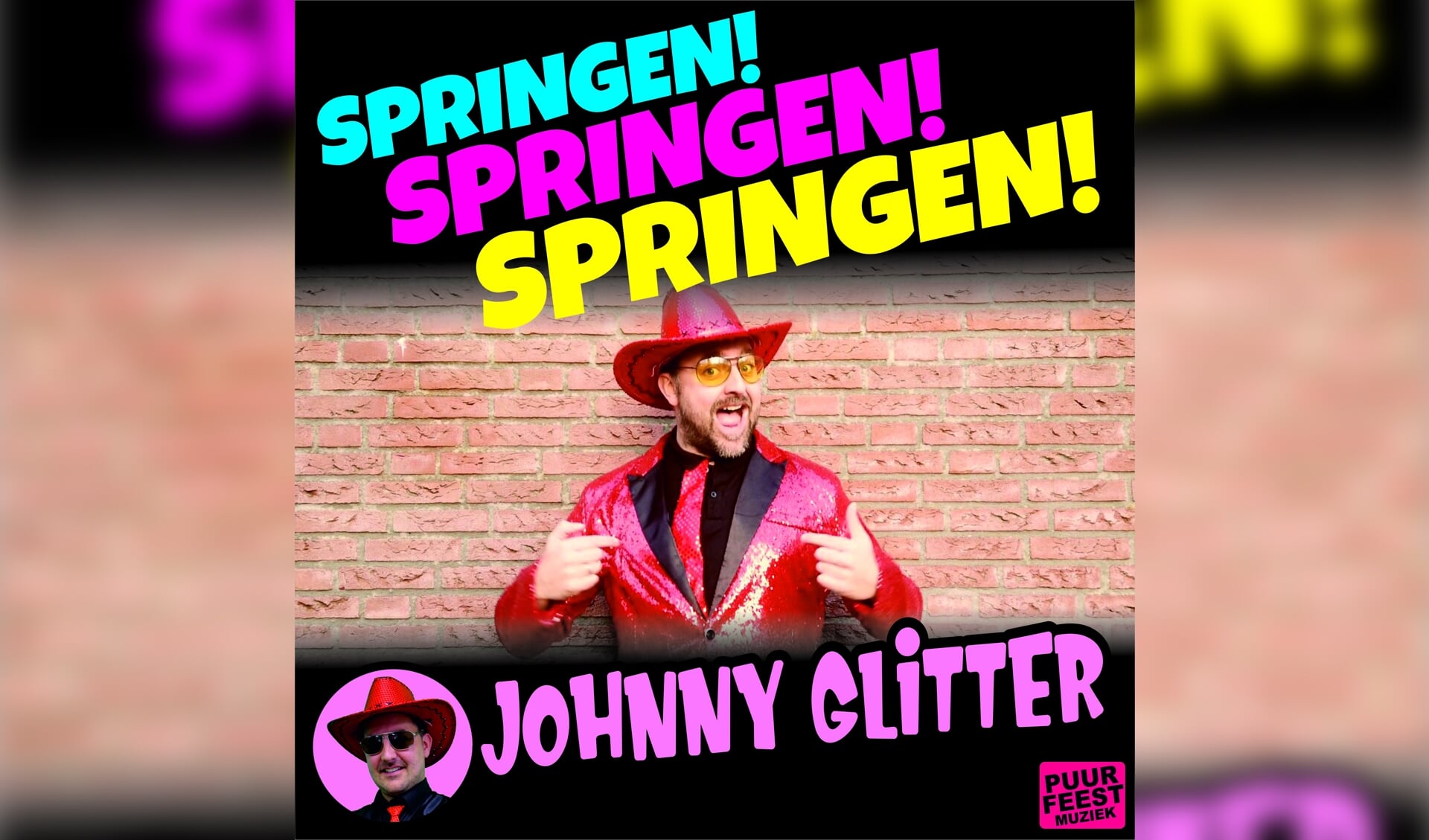 Party artiest Johnny Glitter