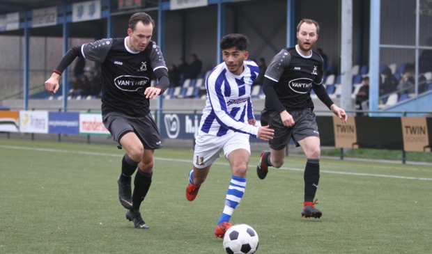 <p>Nehkomi Veldt (archieffoto) was matchwinner namens Scherpenzeel.</p>