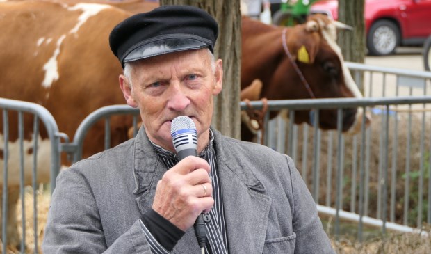 Steven van Hell tijdens de laatste editie van de Ossenmarkt.
