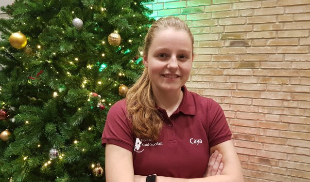 Caya Veenendaal kijkt uit naar haar reis naar Zuid-Soedan.