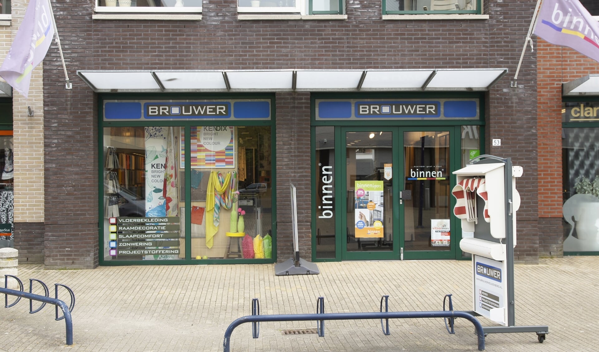 De showroom van Brouwer  Projectstoffering in de Dorpsstraat in Woudenberg ondergaat volgende week een totale metamorfose.