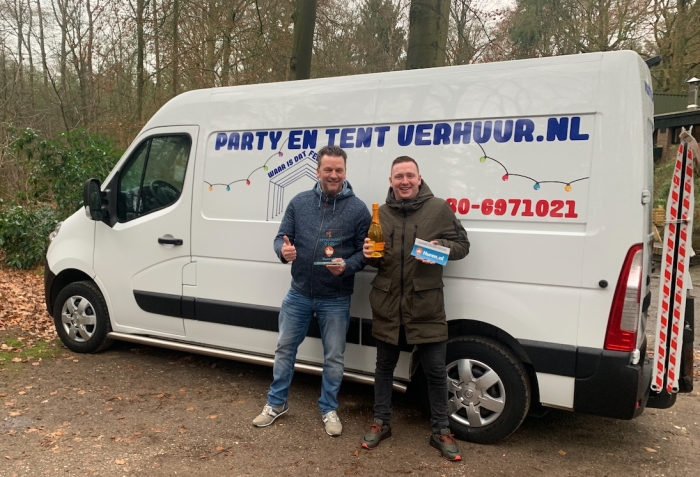 Prijs overhandiging