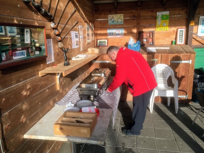 winters buffet van Bert