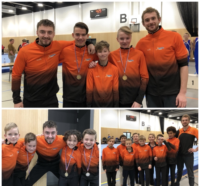 De turners en trainers van Exalto Sport