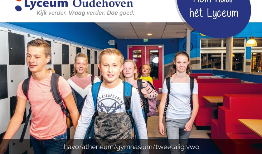 Leerlingen Lyceum Oudehoven