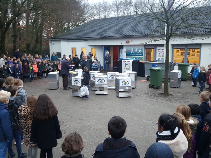 Grondstoffenunits voor de 3e Van der Huchtschool