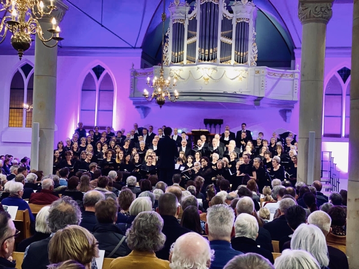 Jubilate Deo onlangs tijdens een van de Kerstconcerten