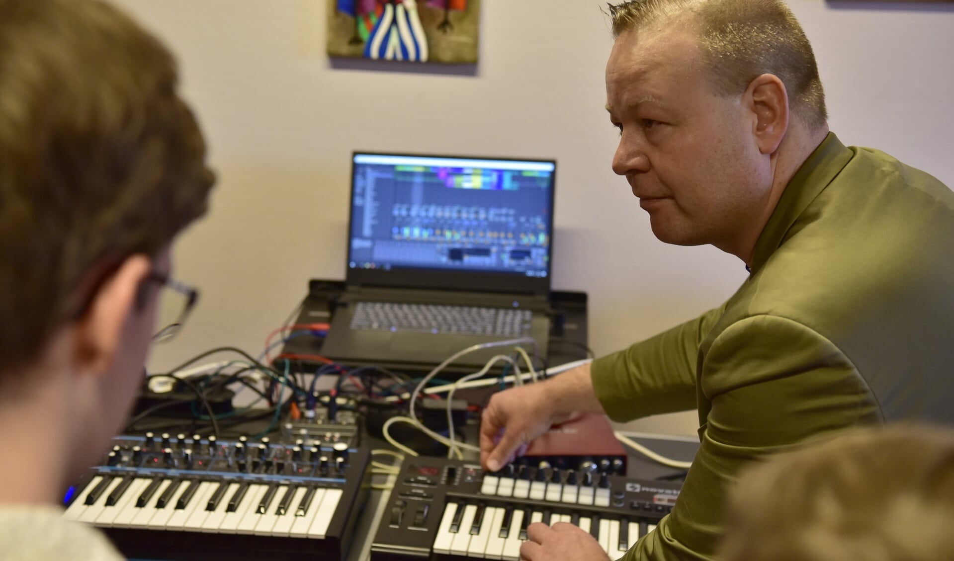Digitaal muziek maken met Ableton Live is één van de korte cursussen die binnenkort van start gaan bij de muziekschool.
