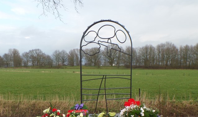 Het net onthulde monument in 2018.