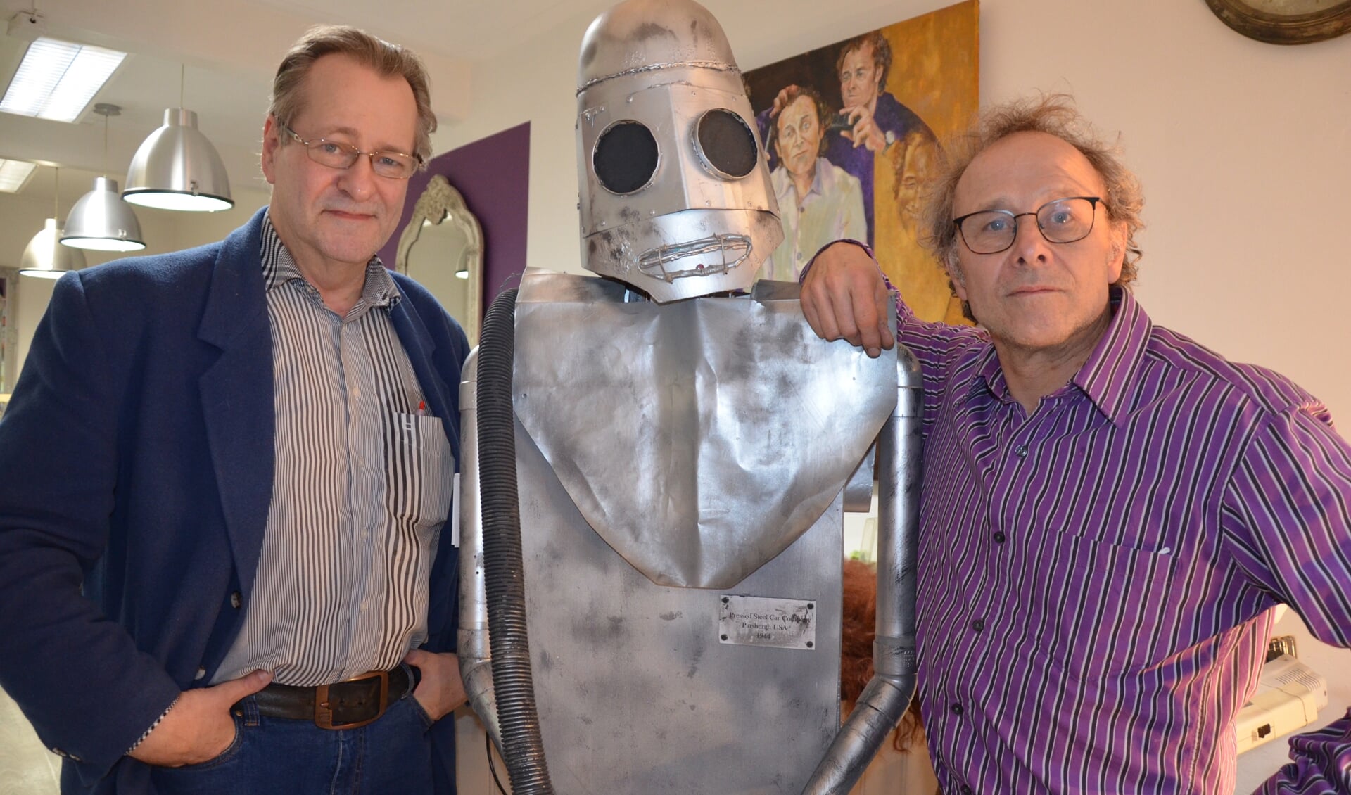 John Beringen,de robot en kapper Figaro Antonio