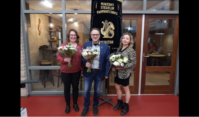 Roelien Melgers, Marcel Wagenveld en Klasina van Drie-Krijkamp.