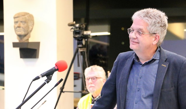 PvdA-fractievoorzitter Harry van Huijstee.