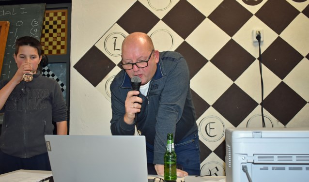 Jaap, een organisator van een mooi goed bezet toernooi