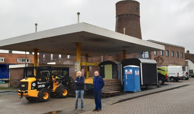 Paul Link en Joop Spaans hadden bezwaren tegen sloop van de molen.