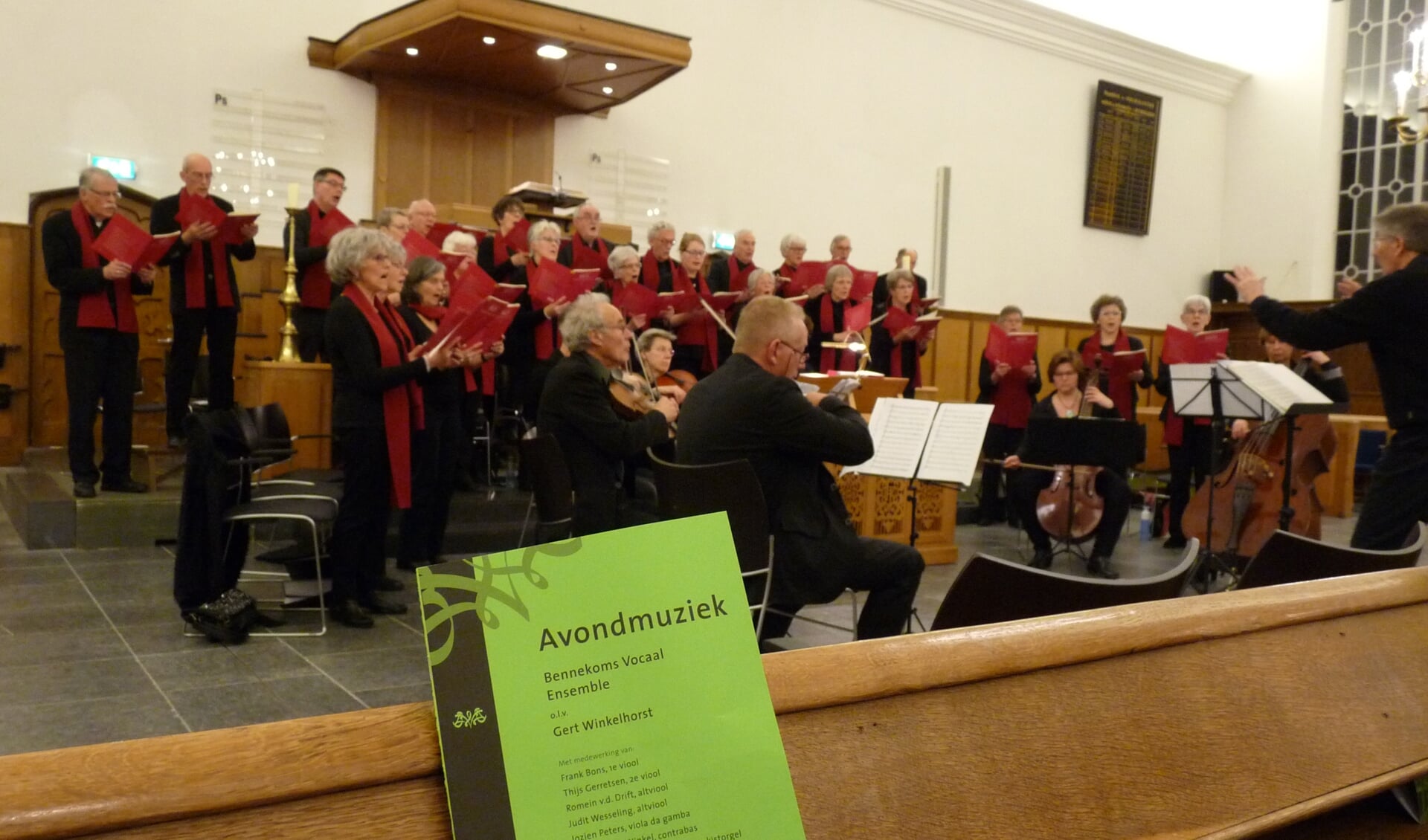 Avondmuziek van het Bennekoms Vocaal Ensemble