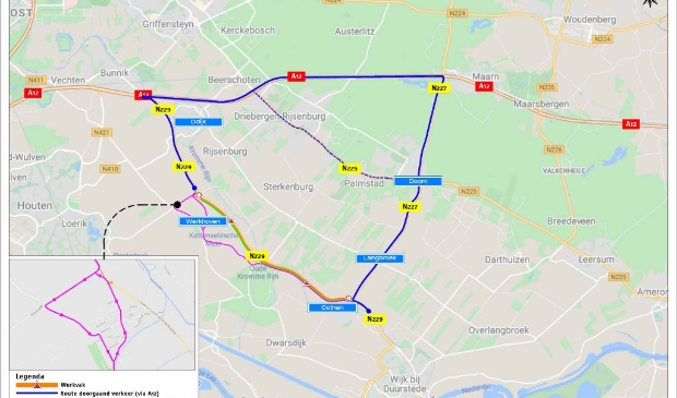 Omleidingsroutes groot onderhoud