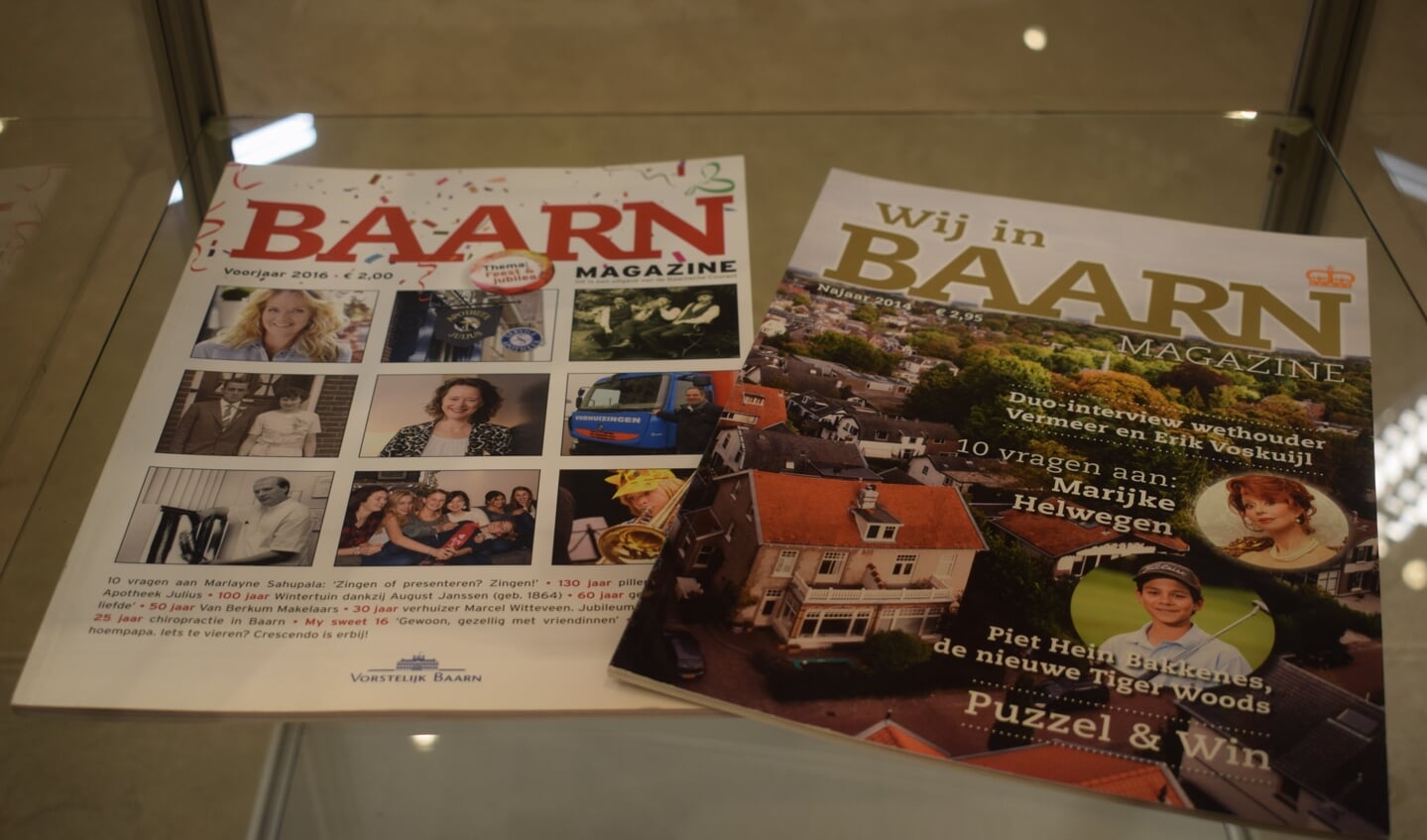 Baarn Magazine werd uitgegeven door Bakker Baarn.