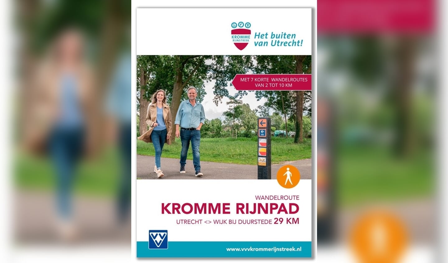 Zeven korte wandelroutes langs de Kromme Rijn