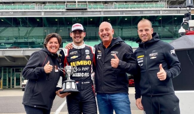 <p>Eerst podium voor Rinus van Kalmthout.</p>