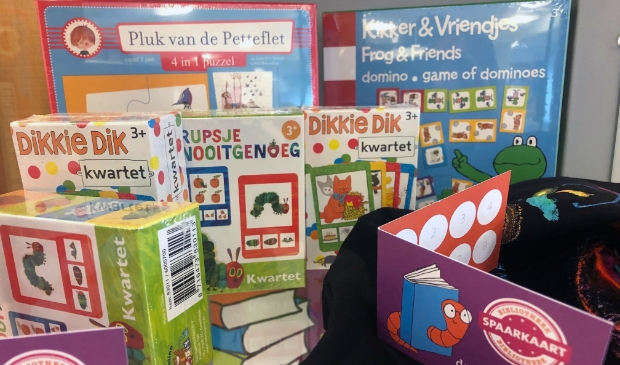 <p>Spaarkaart en cadeautjes</p>