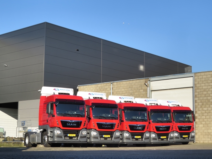 Vijf van de tien afgeleverde trucks