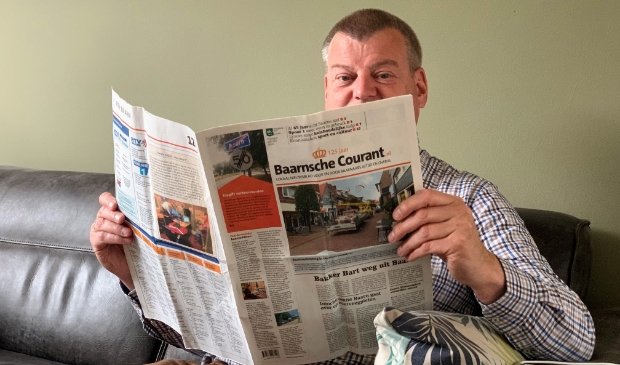 <p>Peter Bakker is verknocht aan de Baarnsche Courant.</p>