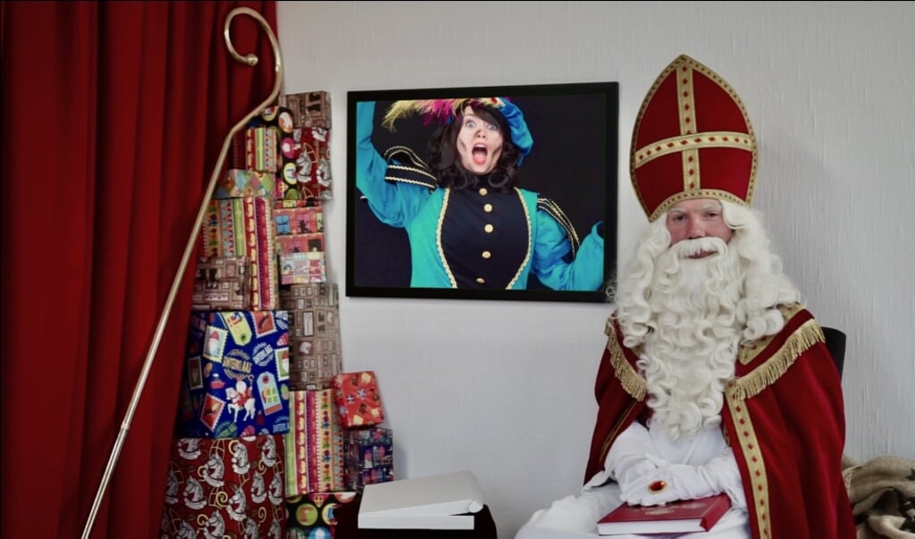 Sinterklaas komt met een digi-bezoek