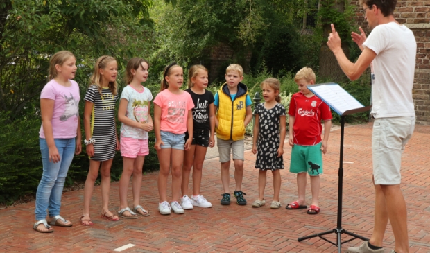 De vlindertjes in actie.