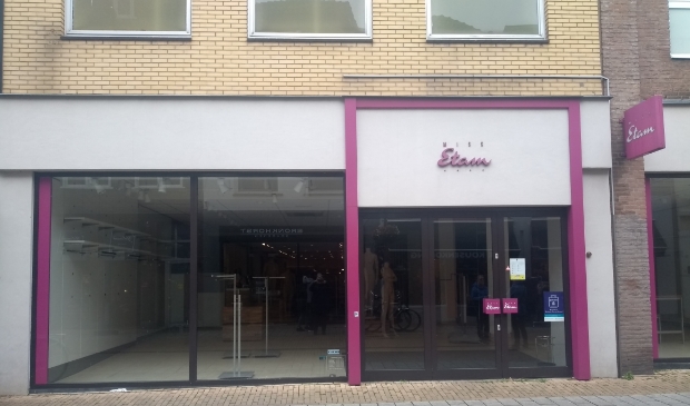 De lege winkel van Miss Etam