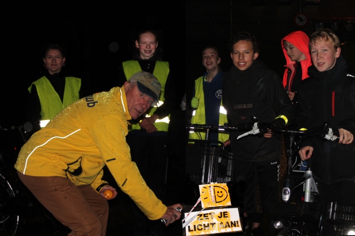 TAGS aanbrengen bij fietsen stalling AVP