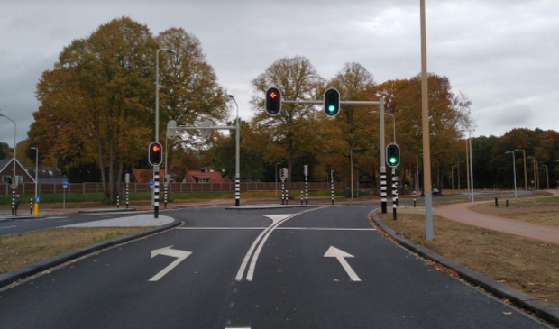 <p>Archieffoto van de Edese Parklaan in aanbouw.</p>