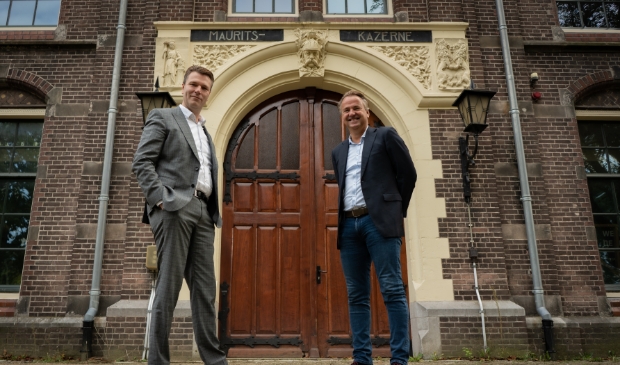 <p><em>Timo Kruft, eigenaar van TeKa Groep en Dirk Lubbers, bestuurslid van Stichting World Food Center Experience.</em></p>