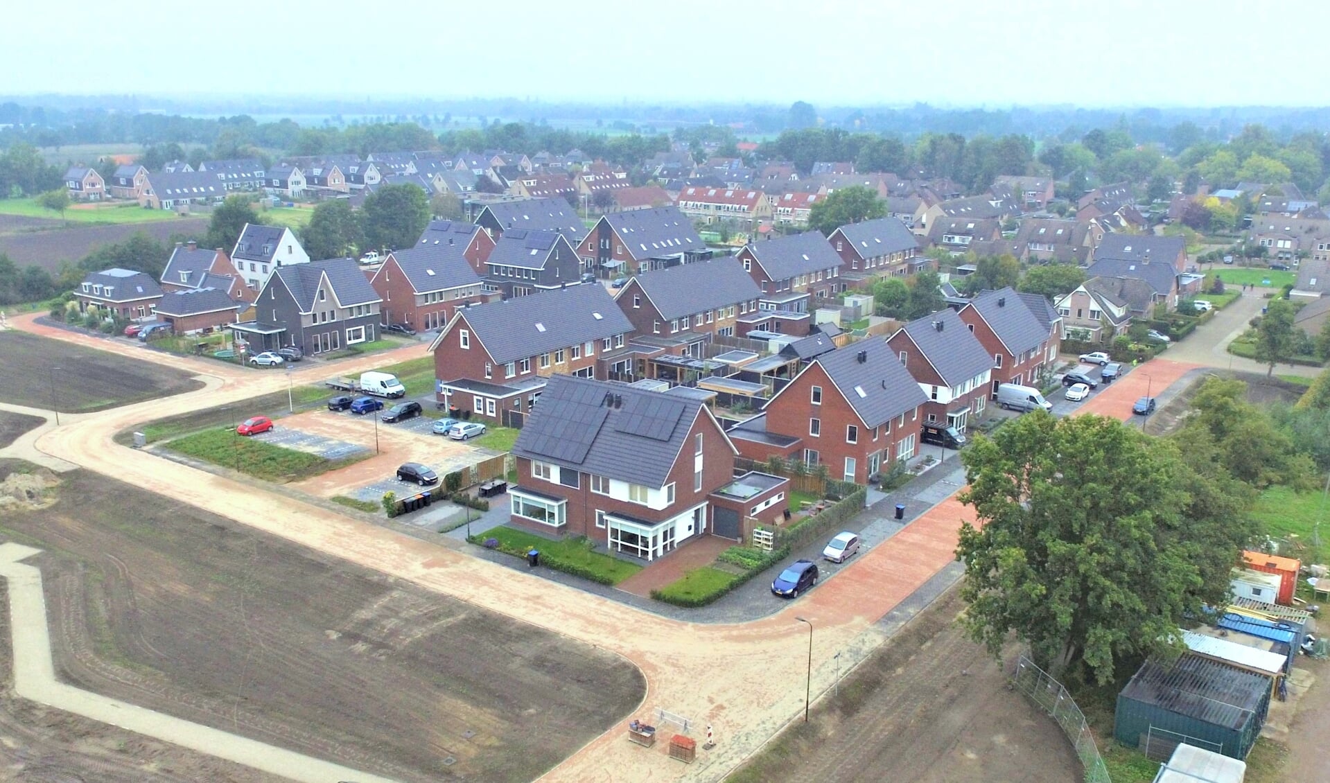 Nieuwbouwwijk Dwarsakker in Zwartebroek, op een afstand van minder dan tien kilometer van de Amersfoortse wijk Vathorst.