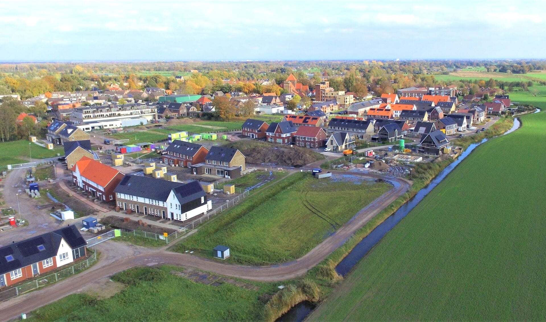 Nieuwbouwwijk Groot Agteveld in Achterveld. 
