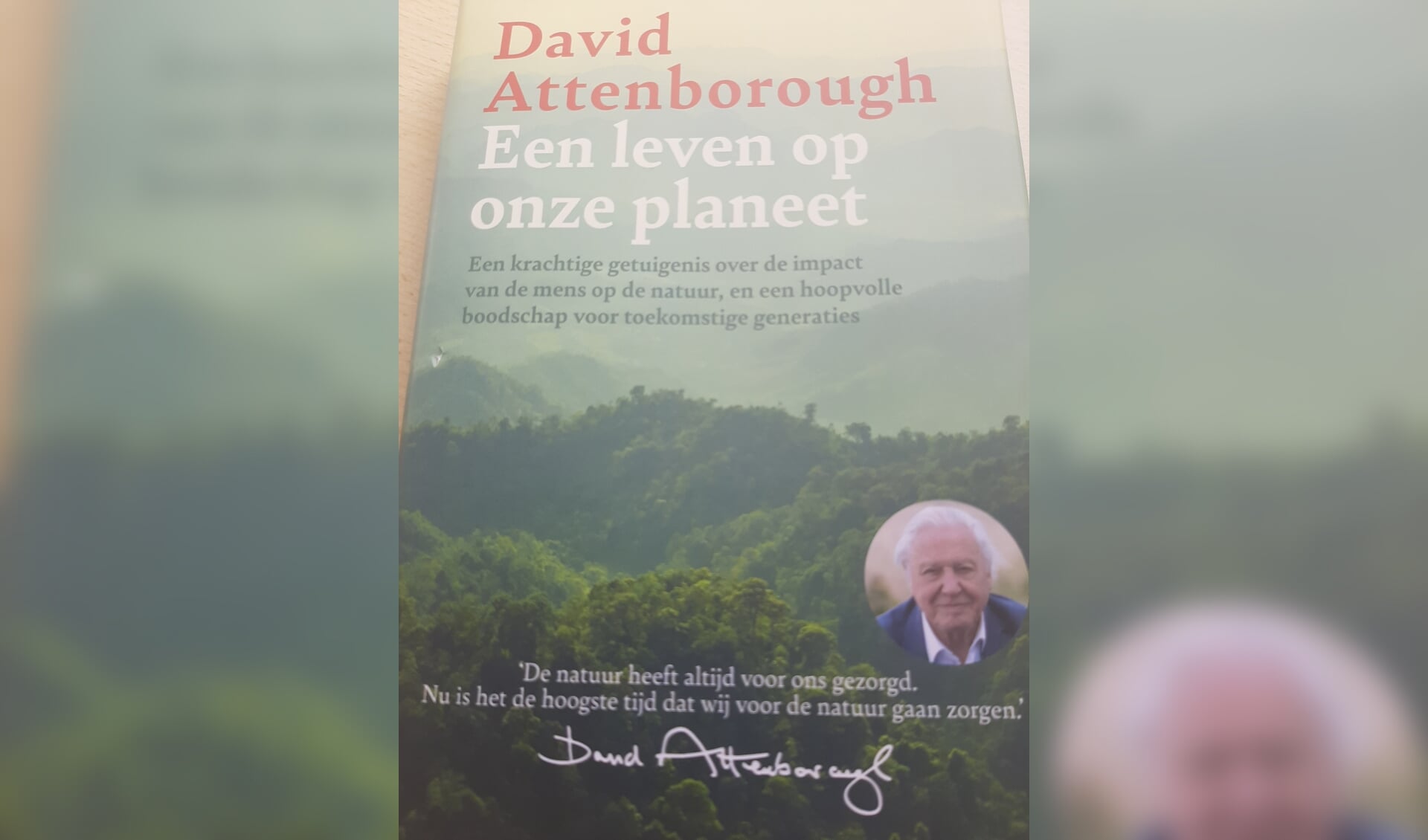 omslag boek van David Attenborough