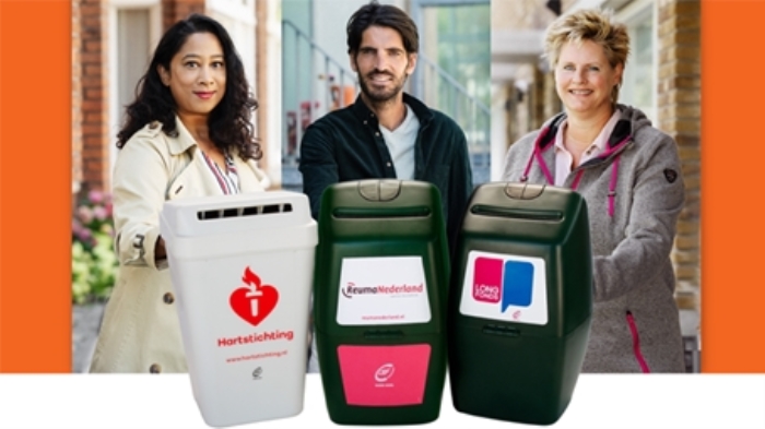 Collecttanten van drie goede doelen bundelen de krachten