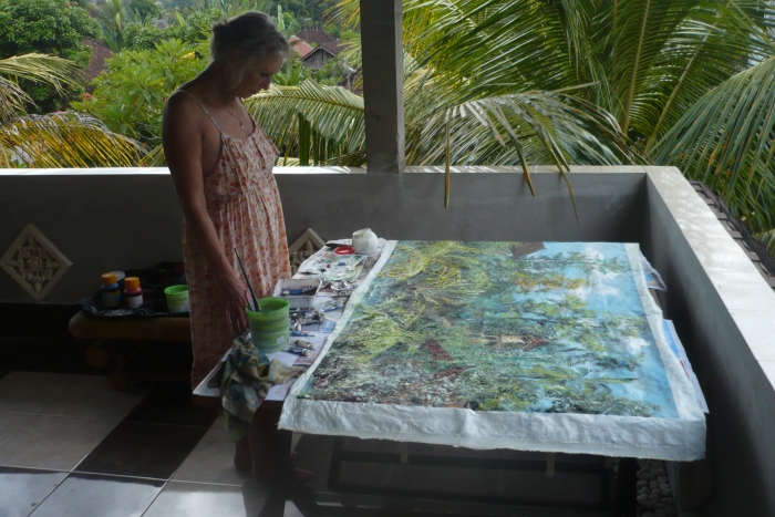 schilderij Bali