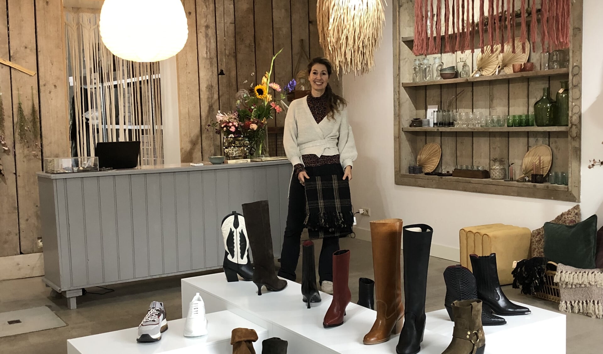 Lizzy Verdegaal hoopt dat mensen uit de hele regio haar leuke winkel komen ontdekken.